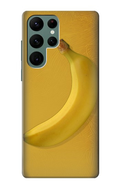 W3872 Banana Funda Carcasa Case y Caso Del Tirón Funda para Samsung Galaxy S22 Ultra