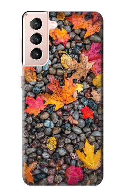 W3889 Maple Leaf Funda Carcasa Case y Caso Del Tirón Funda para Samsung Galaxy S21 5G