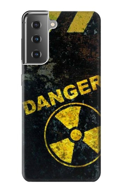 W3891 Nuclear Hazard Danger Funda Carcasa Case y Caso Del Tirón Funda para Samsung Galaxy S21 Plus 5G, Galaxy S21+ 5G