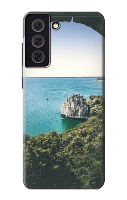 W3865 Europe Duino Beach Italy Funda Carcasa Case y Caso Del Tirón Funda para Samsung Galaxy S21 FE 5G