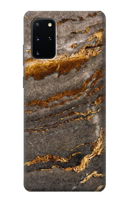 W3886 Gray Marble Rock Funda Carcasa Case y Caso Del Tirón Funda para Samsung Galaxy S20 Plus, Galaxy S20+
