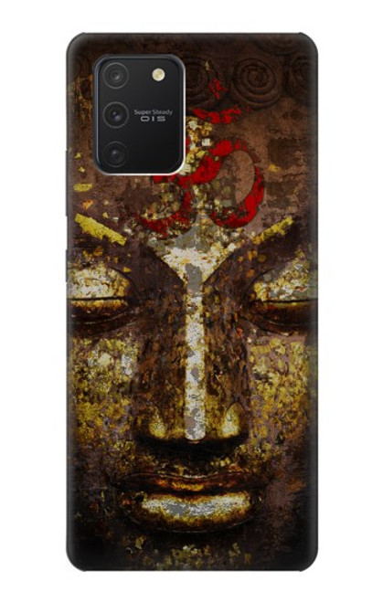 W3874 Buddha Face Ohm Symbol Funda Carcasa Case y Caso Del Tirón Funda para Samsung Galaxy S10 Lite