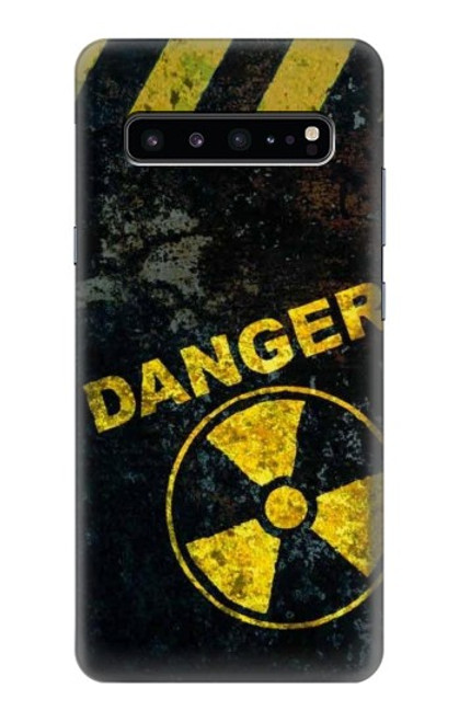 W3891 Nuclear Hazard Danger Funda Carcasa Case y Caso Del Tirón Funda para Samsung Galaxy S10 5G