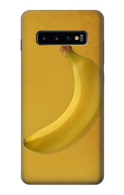 W3872 Banana Funda Carcasa Case y Caso Del Tirón Funda para Samsung Galaxy S10 Plus