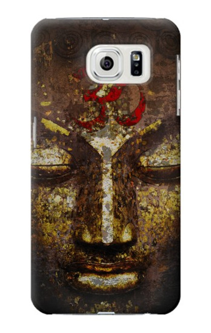 W3874 Buddha Face Ohm Symbol Funda Carcasa Case y Caso Del Tirón Funda para Samsung Galaxy S7 Edge