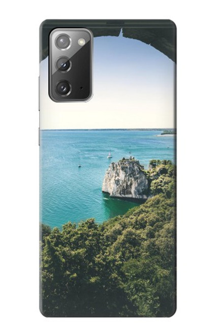 W3865 Europe Duino Beach Italy Funda Carcasa Case y Caso Del Tirón Funda para Samsung Galaxy Note 20