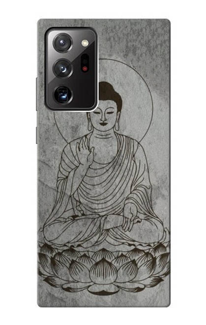 W3873 Buddha Line Art Funda Carcasa Case y Caso Del Tirón Funda para Samsung Galaxy Note 20 Ultra, Ultra 5G