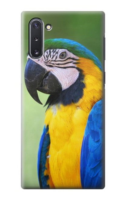 W3888 Macaw Face Bird Funda Carcasa Case y Caso Del Tirón Funda para Samsung Galaxy Note 10