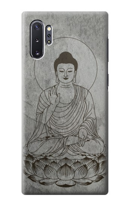 W3873 Buddha Line Art Funda Carcasa Case y Caso Del Tirón Funda para Samsung Galaxy Note 10 Plus