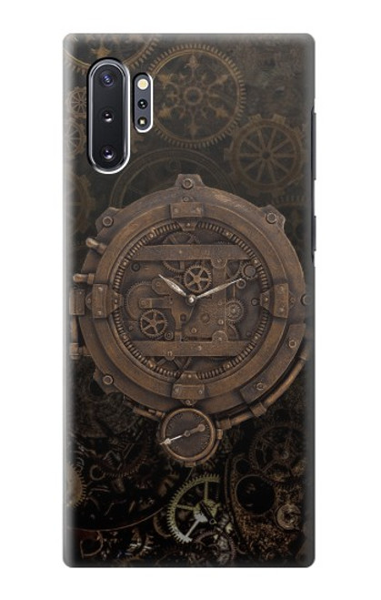 W3902 Steampunk Clock Gear Funda Carcasa Case y Caso Del Tirón Funda para Samsung Galaxy Note 10 Plus