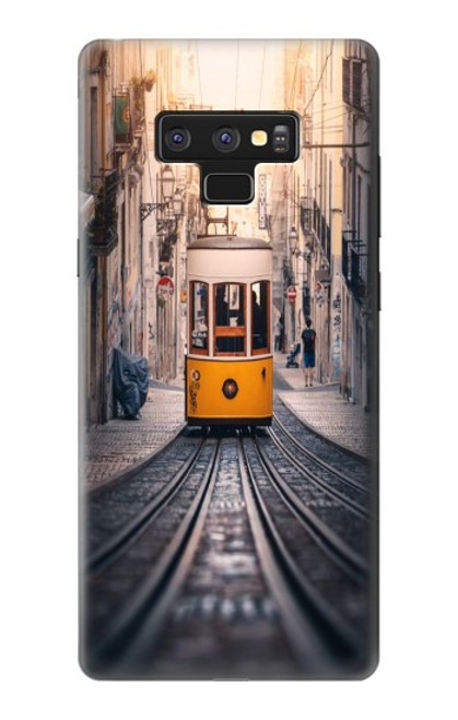 W3867 Trams in Lisbon Funda Carcasa Case y Caso Del Tirón Funda para Note 9 Samsung Galaxy Note9