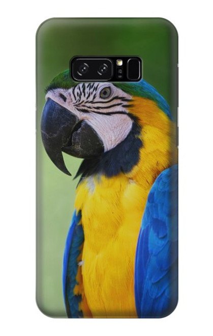 W3888 Macaw Face Bird Funda Carcasa Case y Caso Del Tirón Funda para Note 8 Samsung Galaxy Note8