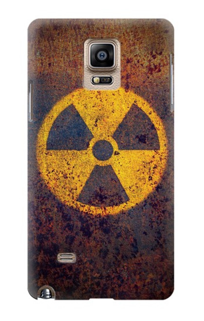 W3892 Nuclear Hazard Funda Carcasa Case y Caso Del Tirón Funda para Samsung Galaxy Note 4