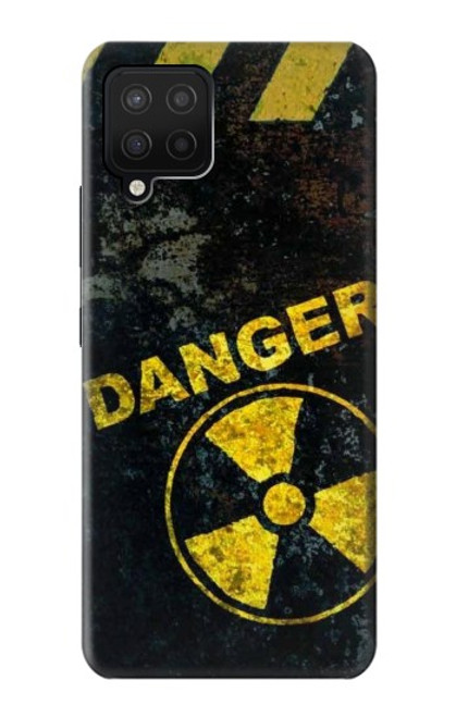 W3891 Nuclear Hazard Danger Funda Carcasa Case y Caso Del Tirón Funda para Samsung Galaxy A12