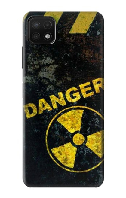 W3891 Nuclear Hazard Danger Funda Carcasa Case y Caso Del Tirón Funda para Samsung Galaxy A22 5G