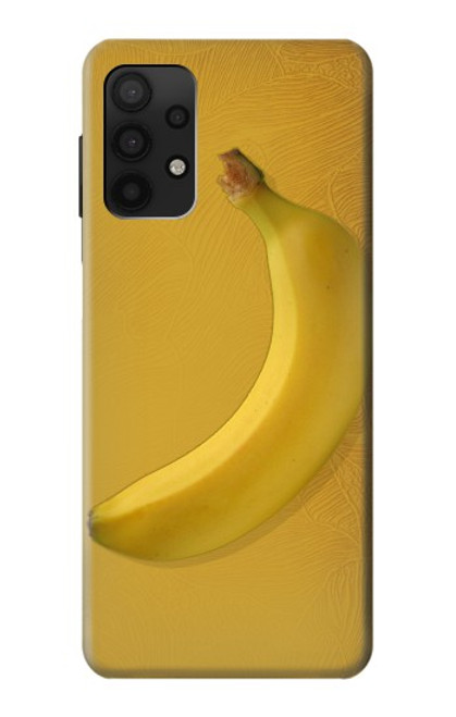 W3872 Banana Funda Carcasa Case y Caso Del Tirón Funda para Samsung Galaxy A32 4G