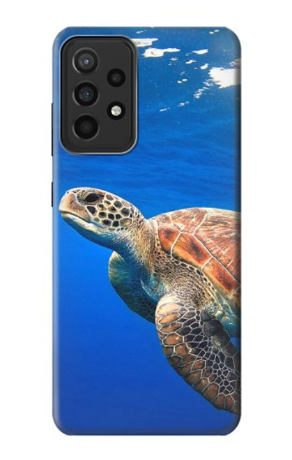 W3898 Sea Turtle Funda Carcasa Case y Caso Del Tirón Funda para Samsung Galaxy A52s 5G