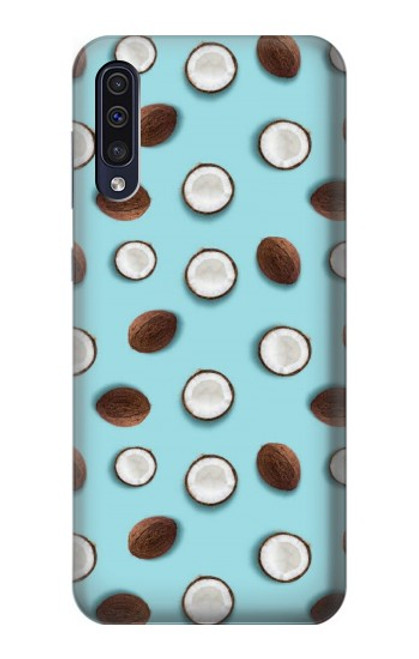 W3860 Coconut Dot Pattern Funda Carcasa Case y Caso Del Tirón Funda para Samsung Galaxy A70