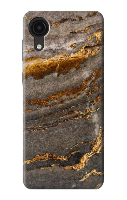 W3886 Gray Marble Rock Funda Carcasa Case y Caso Del Tirón Funda para Samsung Galaxy A03 Core