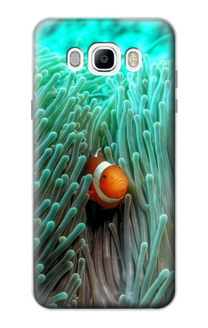 W3893 Ocellaris clownfish Funda Carcasa Case y Caso Del Tirón Funda para Samsung Galaxy J7 (2016)