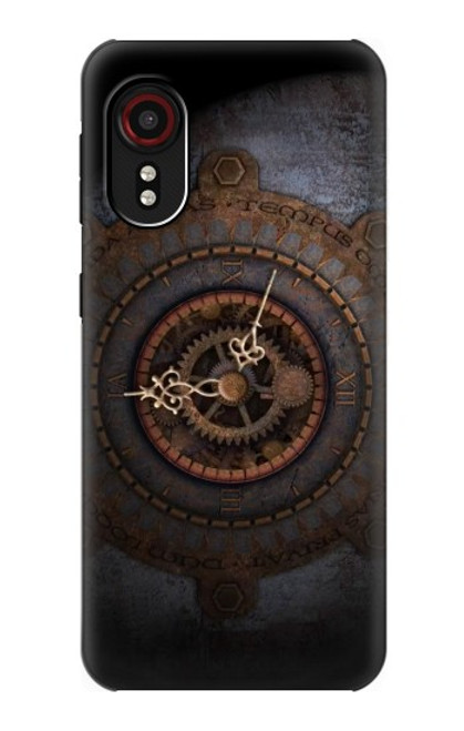 W3908 Vintage Clock Funda Carcasa Case y Caso Del Tirón Funda para Samsung Galaxy Xcover 5