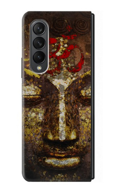 W3874 Buddha Face Ohm Symbol Funda Carcasa Case y Caso Del Tirón Funda para Samsung Galaxy Z Fold 3 5G