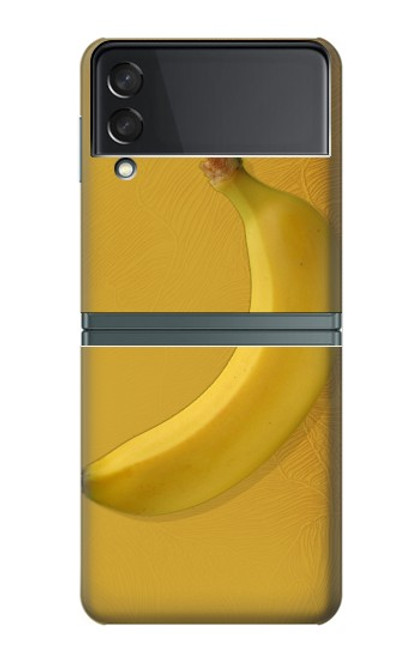 W3872 Banana Funda Carcasa Case y Caso Del Tirón Funda para Samsung Galaxy Z Flip 3 5G