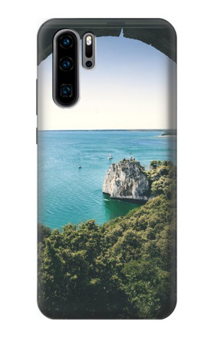 W3865 Europe Duino Beach Italy Funda Carcasa Case y Caso Del Tirón Funda para Huawei P30 Pro