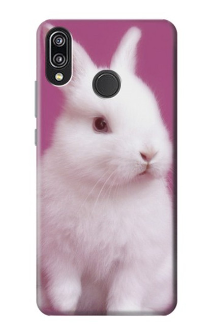 W3870 Cute Baby Bunny Funda Carcasa Case y Caso Del Tirón Funda para Huawei P20 Lite
