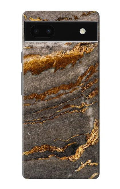 W3886 Gray Marble Rock Funda Carcasa Case y Caso Del Tirón Funda para Google Pixel 6a