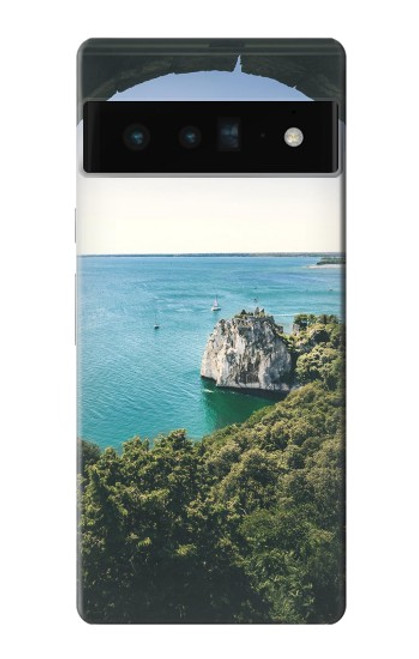 W3865 Europe Duino Beach Italy Funda Carcasa Case y Caso Del Tirón Funda para Google Pixel 6 Pro