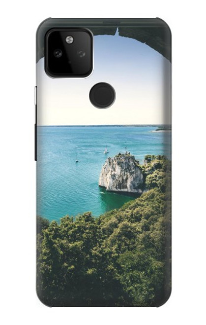 W3865 Europe Duino Beach Italy Funda Carcasa Case y Caso Del Tirón Funda para Google Pixel 5A 5G