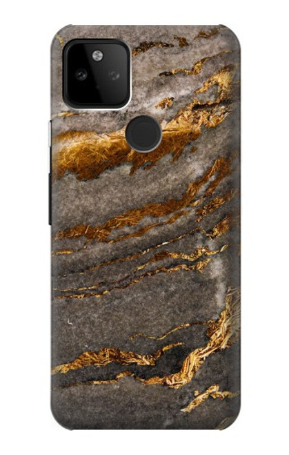 W3886 Gray Marble Rock Funda Carcasa Case y Caso Del Tirón Funda para Google Pixel 5A 5G