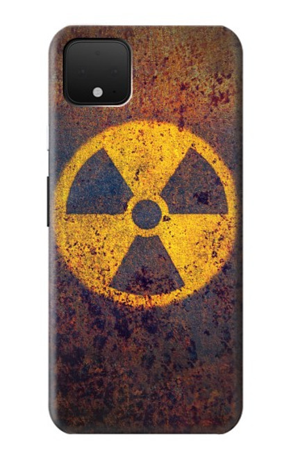 W3892 Nuclear Hazard Funda Carcasa Case y Caso Del Tirón Funda para Google Pixel 4