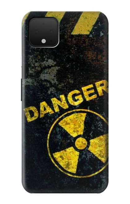 W3891 Nuclear Hazard Danger Funda Carcasa Case y Caso Del Tirón Funda para Google Pixel 4 XL