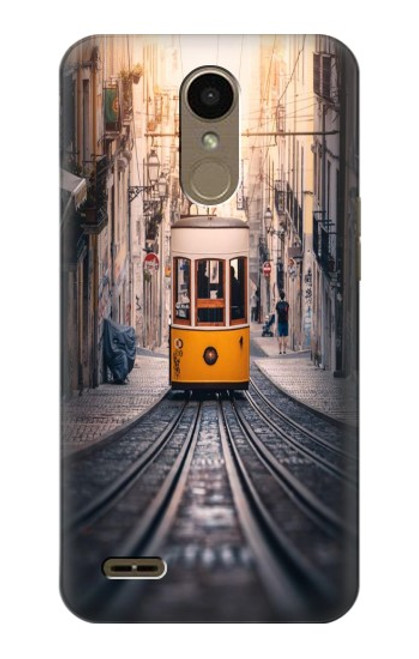 W3867 Trams in Lisbon Funda Carcasa Case y Caso Del Tirón Funda para LG K10 (2018), LG K30