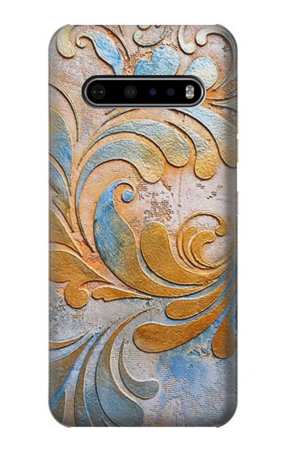 W3875 Canvas Vintage Rugs Funda Carcasa Case y Caso Del Tirón Funda para LG V60 ThinQ 5G