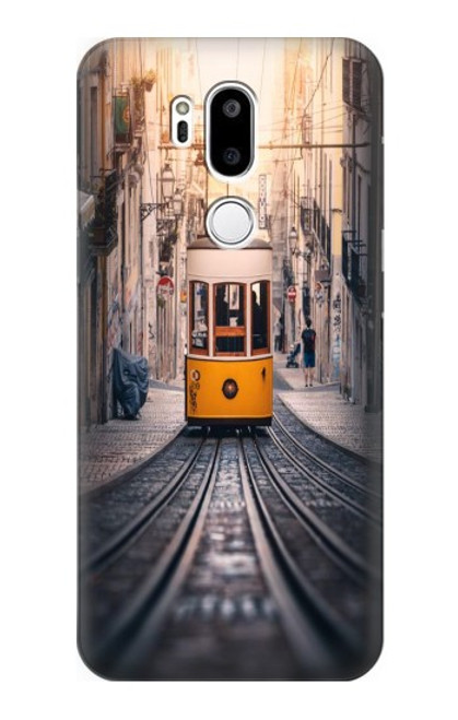 W3867 Trams in Lisbon Funda Carcasa Case y Caso Del Tirón Funda para LG G7 ThinQ