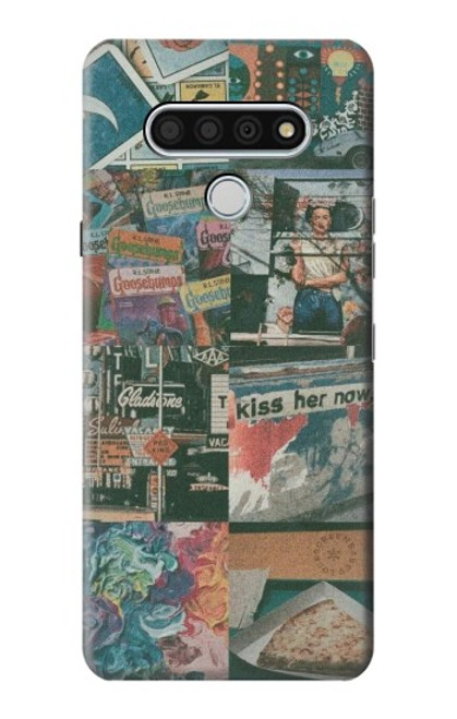 W3909 Vintage Poster Funda Carcasa Case y Caso Del Tirón Funda para LG Stylo 6