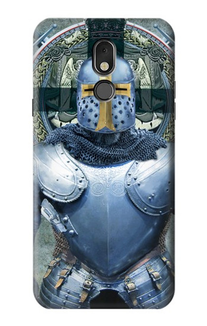 W3864 Medieval Templar Heavy Armor Knight Funda Carcasa Case y Caso Del Tirón Funda para LG Stylo 5