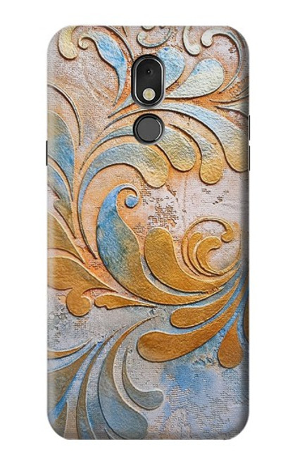 W3875 Canvas Vintage Rugs Funda Carcasa Case y Caso Del Tirón Funda para LG Stylo 5