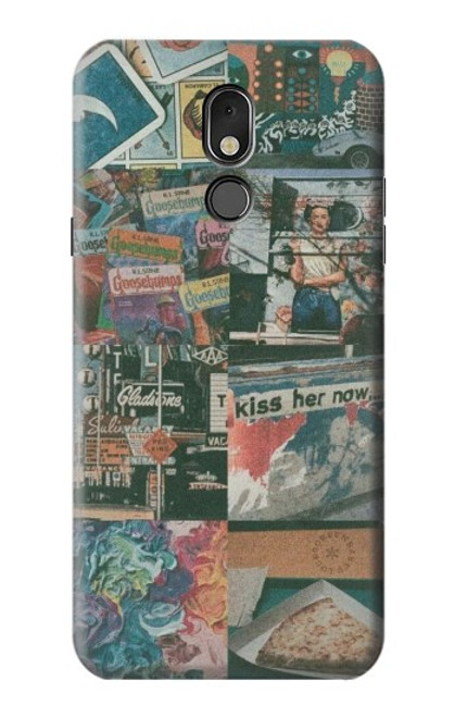 W3909 Vintage Poster Funda Carcasa Case y Caso Del Tirón Funda para LG Stylo 5