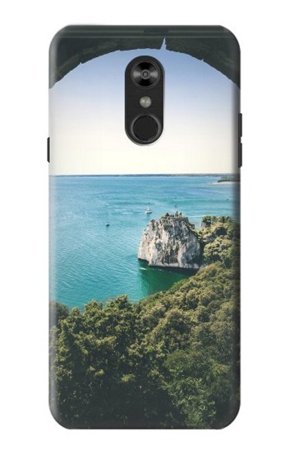 W3865 Europe Duino Beach Italy Funda Carcasa Case y Caso Del Tirón Funda para LG Q Stylo 4, LG Q Stylus