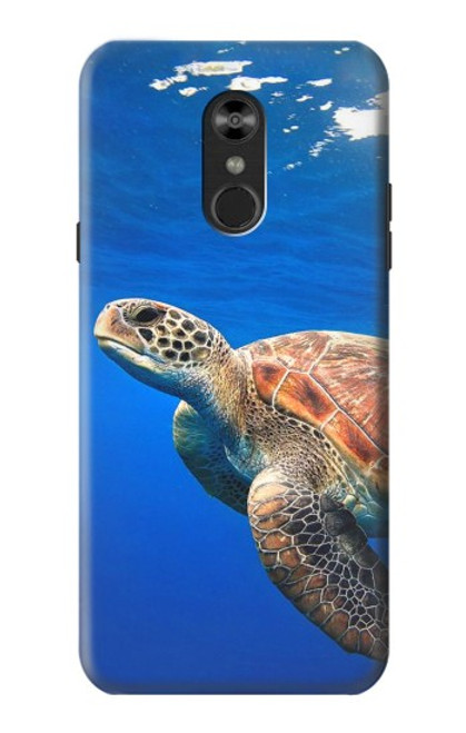 W3898 Sea Turtle Funda Carcasa Case y Caso Del Tirón Funda para LG Q Stylo 4, LG Q Stylus