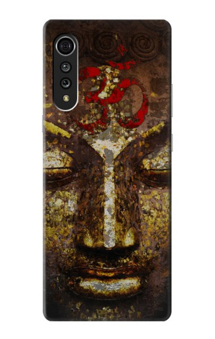 W3874 Buddha Face Ohm Symbol Funda Carcasa Case y Caso Del Tirón Funda para LG Velvet