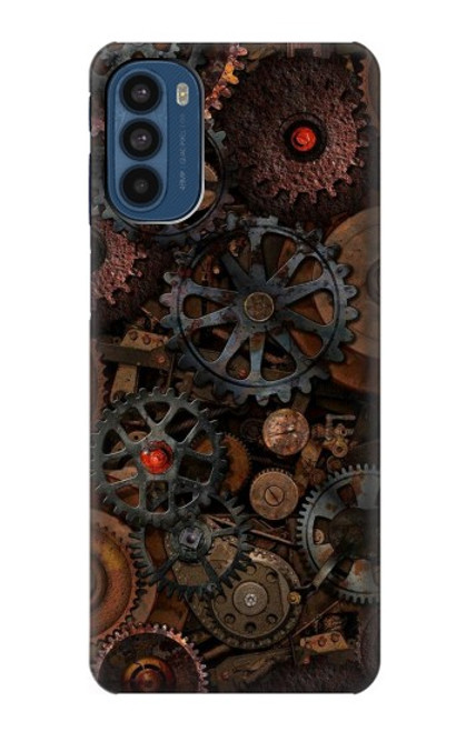 W3884 Steampunk Mechanical Gears Funda Carcasa Case y Caso Del Tirón Funda para Motorola Moto G41