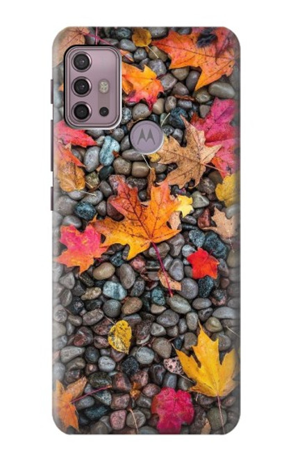 W3889 Maple Leaf Funda Carcasa Case y Caso Del Tirón Funda para Motorola Moto G30, G20, G10