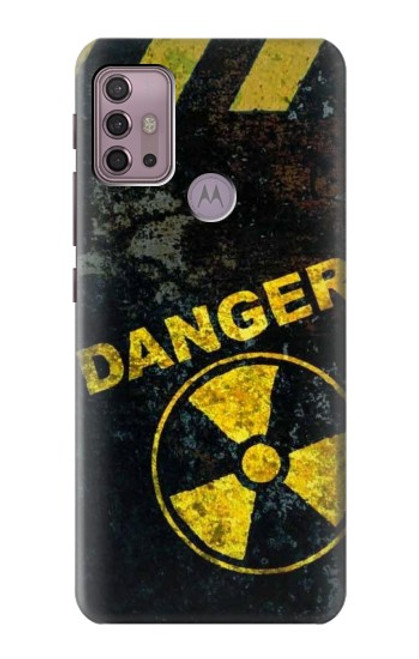 W3891 Nuclear Hazard Danger Funda Carcasa Case y Caso Del Tirón Funda para Motorola Moto G30, G20, G10