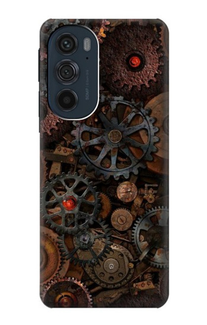 W3884 Steampunk Mechanical Gears Funda Carcasa Case y Caso Del Tirón Funda para Motorola Edge 30 Pro