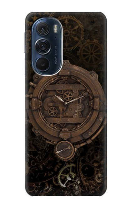 W3902 Steampunk Clock Gear Funda Carcasa Case y Caso Del Tirón Funda para Motorola Edge X30